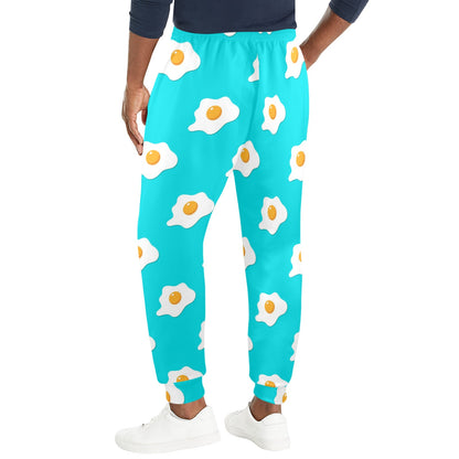 egg Design Print Pattern JJ0164 Men's Casual Track Pants