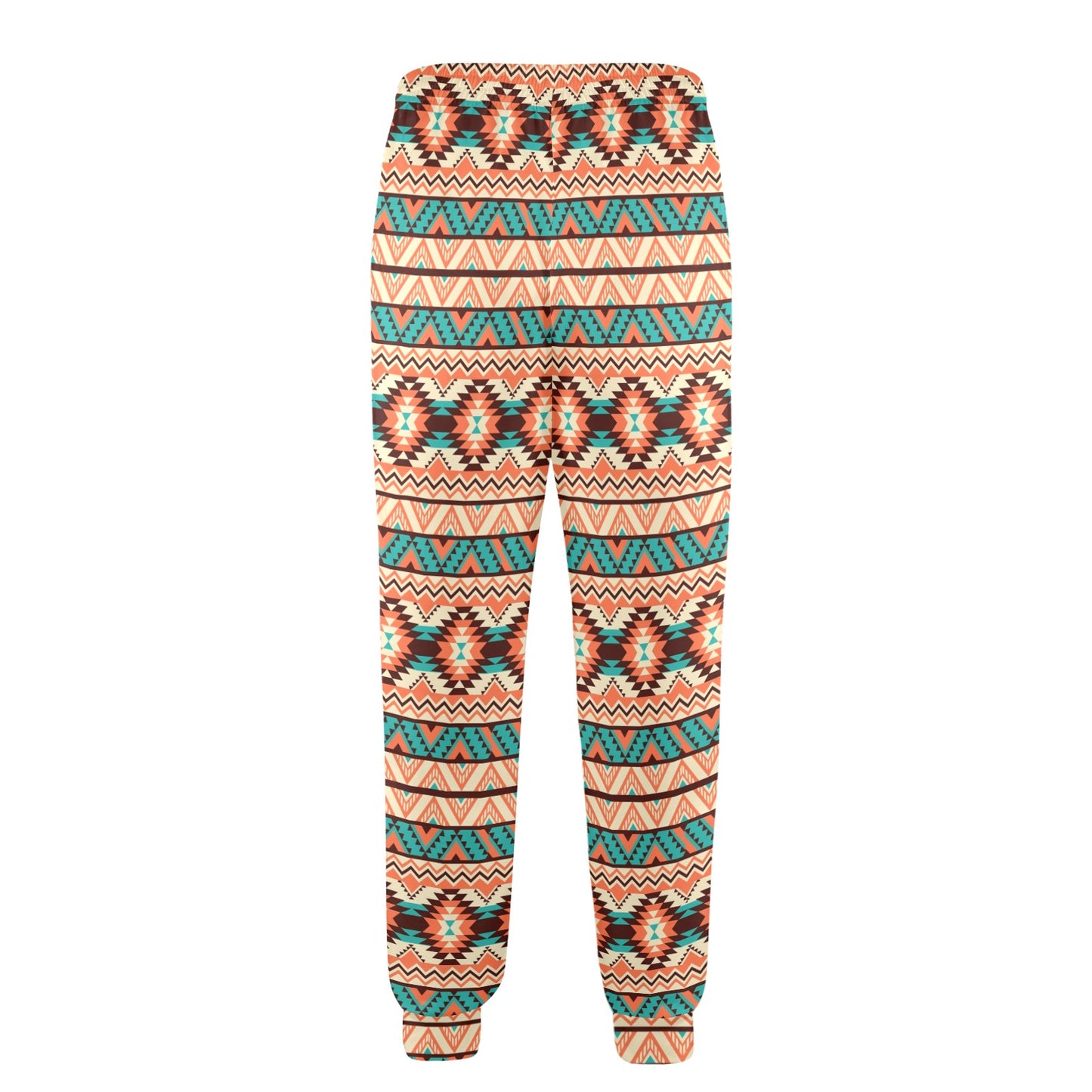 Navajo Western Style Print Pattern Men's Casual Track Pants
