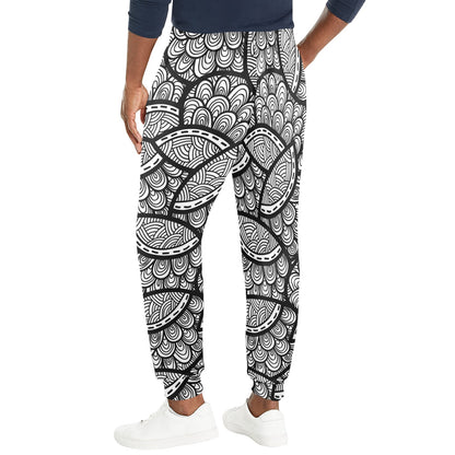Polynesian Pattern Print Design A01 Men's Casual Track Pants