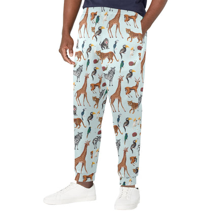 Safari Animal Print Design LKS306 Men's Casual Track Pants