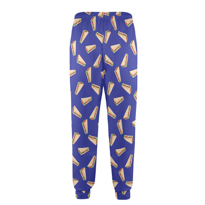 Sandwich Print Design LKS303 Men's Casual Track Pants