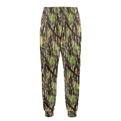 Camouflage Realtree Pattern Print Design 02 Men's Casual Track Pants