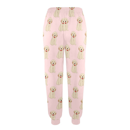 Golden Retriever Design Print Pattern JJ0278 Women's Casual Track Pants