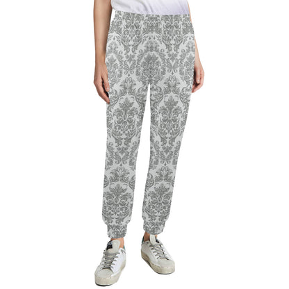 elegant Design Print Pattern JJ0182 Women's Casual Track Pants