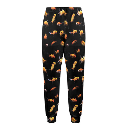 Goldfish Print Design LKS402 Men's Casual Track Pants