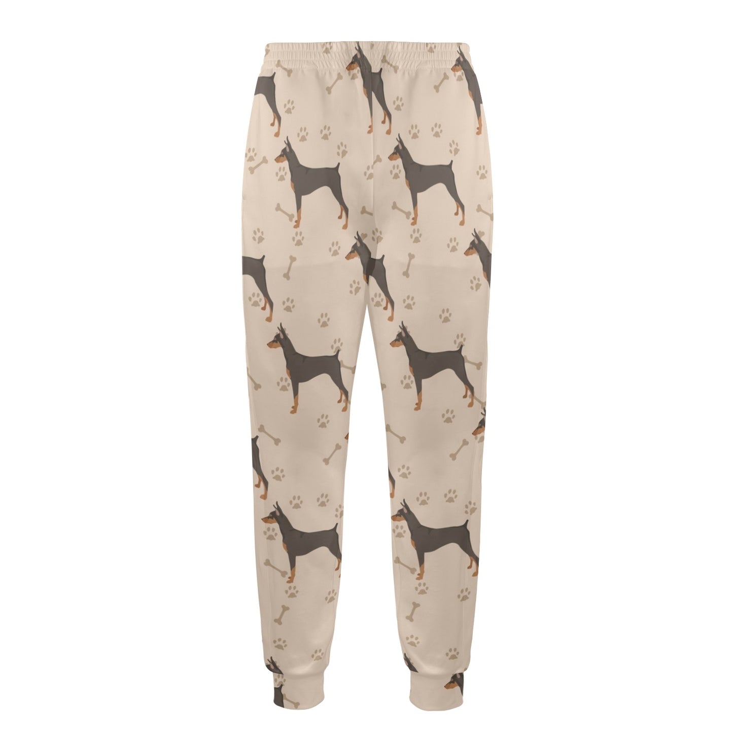 Doberman Pinschers Design Print Pattern JJ0112 Men's Casual Track Pants