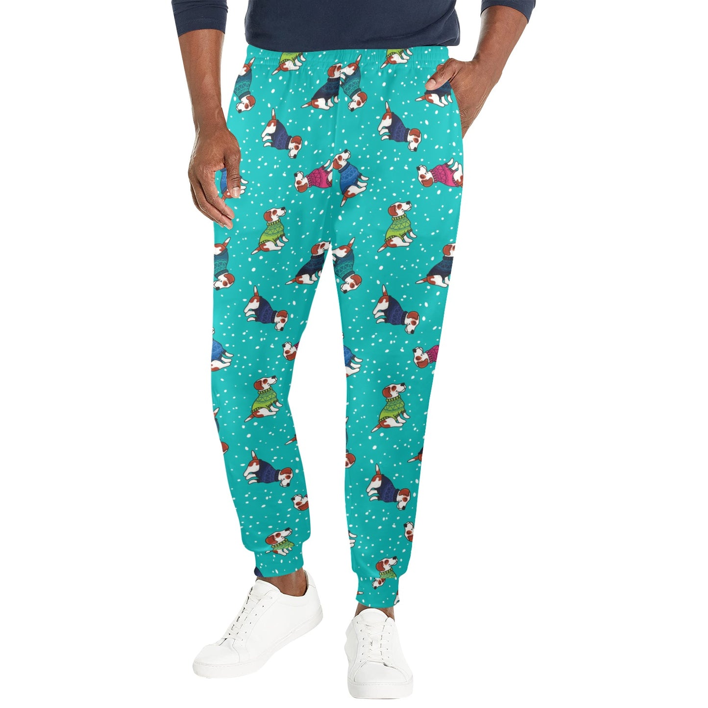 Russell Terriers Print Design LKS309 Men's Casual Track Pants