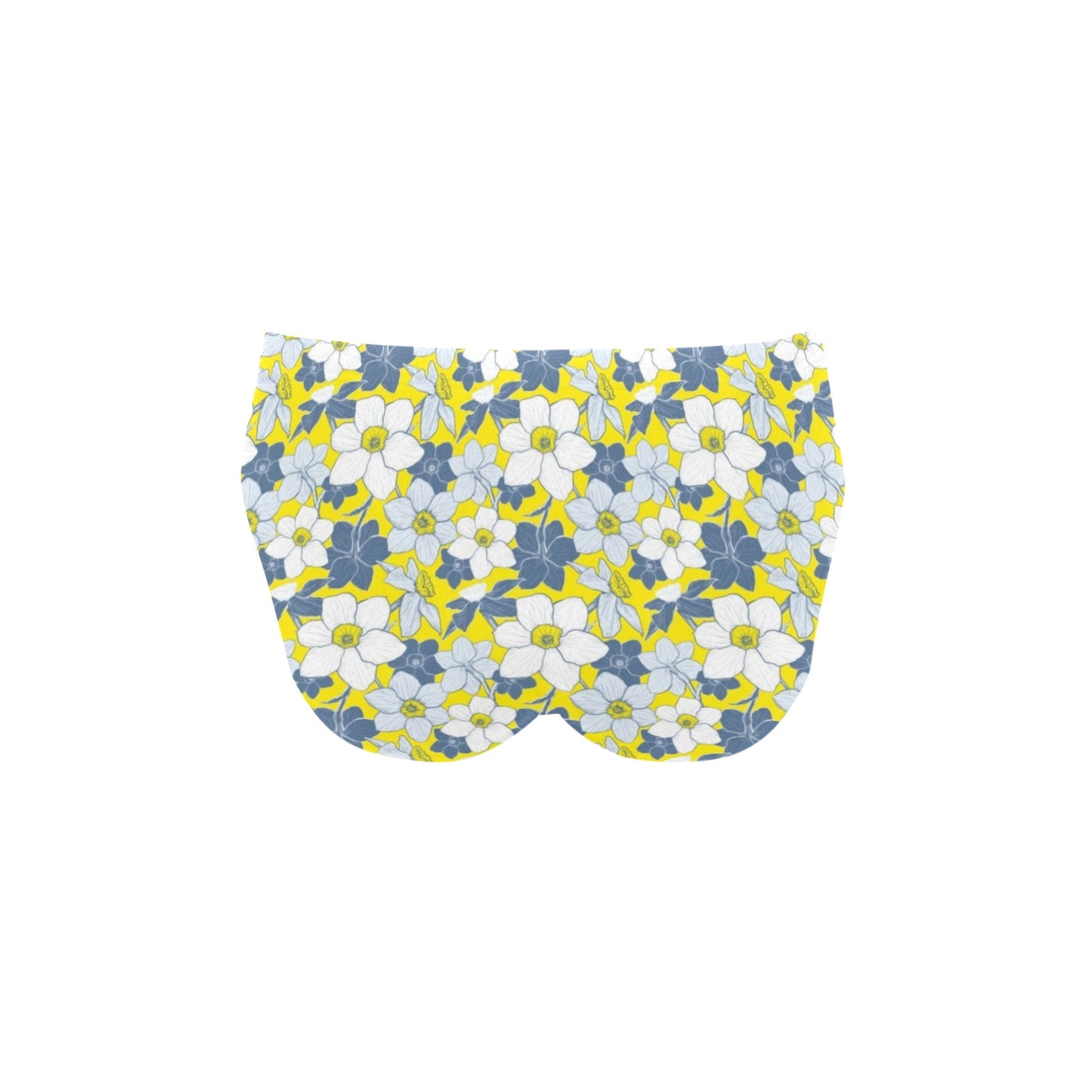 Daffodils Pattern Print Design 01 Men's Swimming Briefs