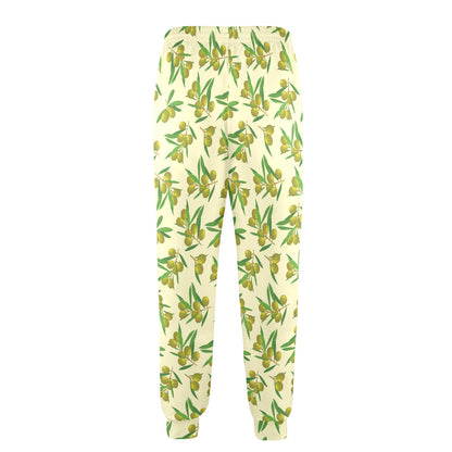 Olive Print Design LKS302 Men's Casual Track Pants