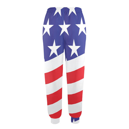 American flag Print Women's Casual Track Pants