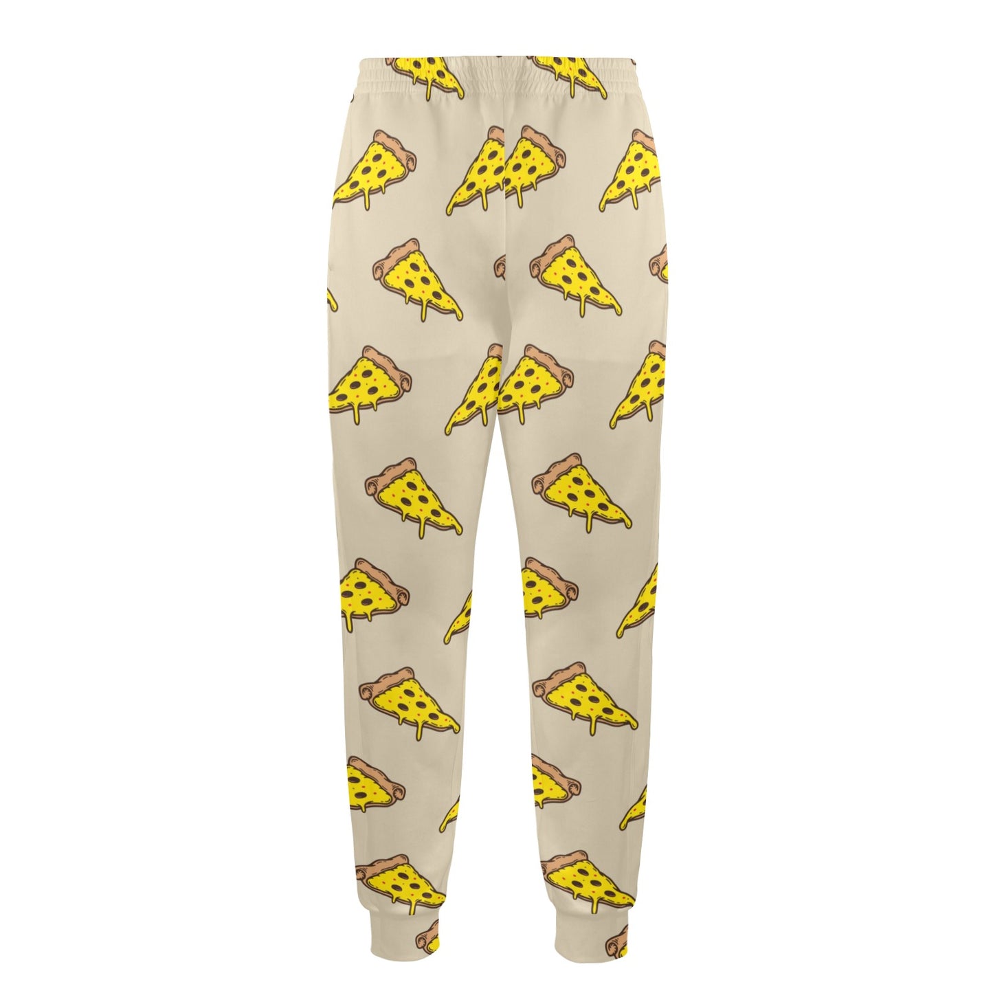 Pizza Pattern Print Design A04 Men's Casual Track Pants