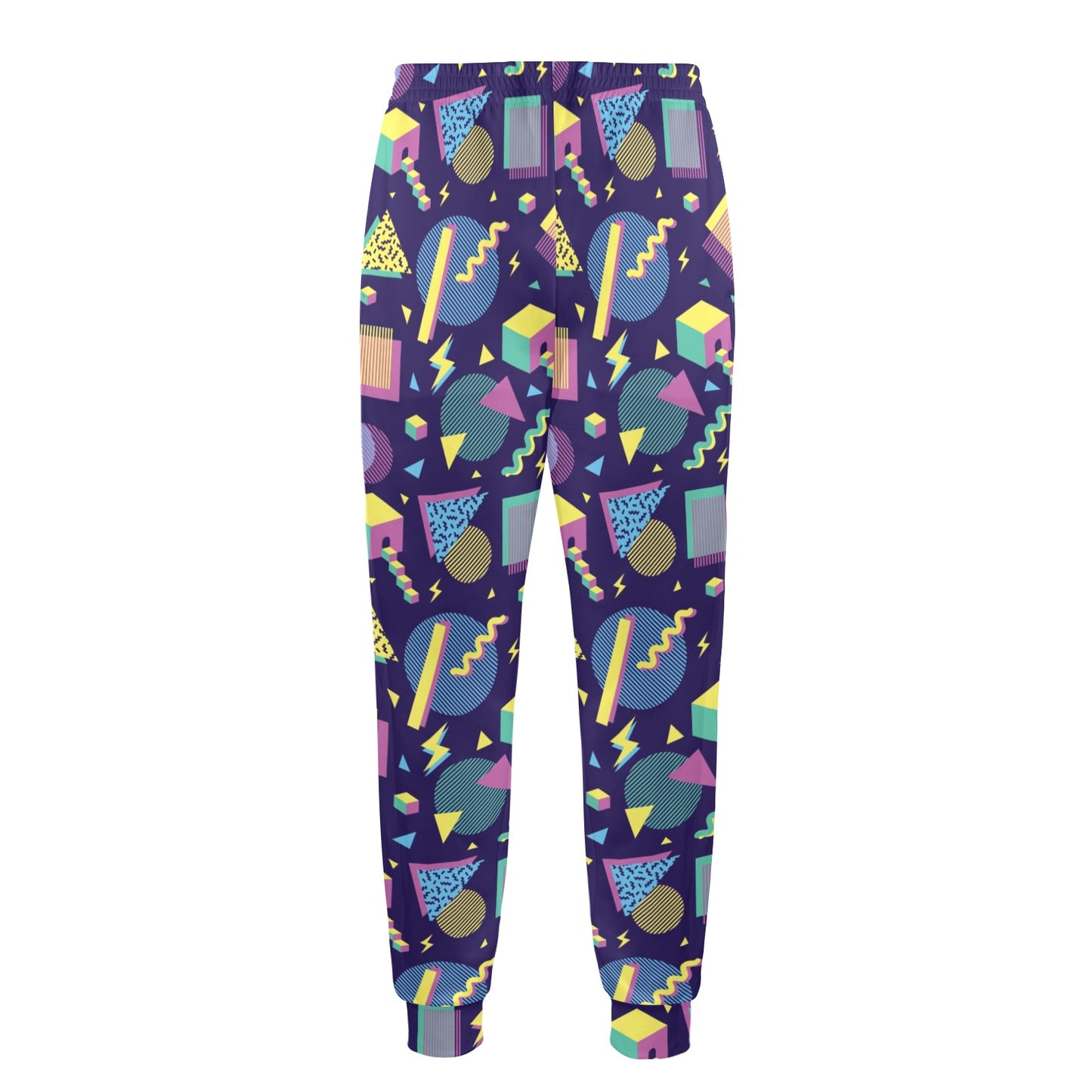 Geometric Print Design LKS401 Men's Casual Track Pants