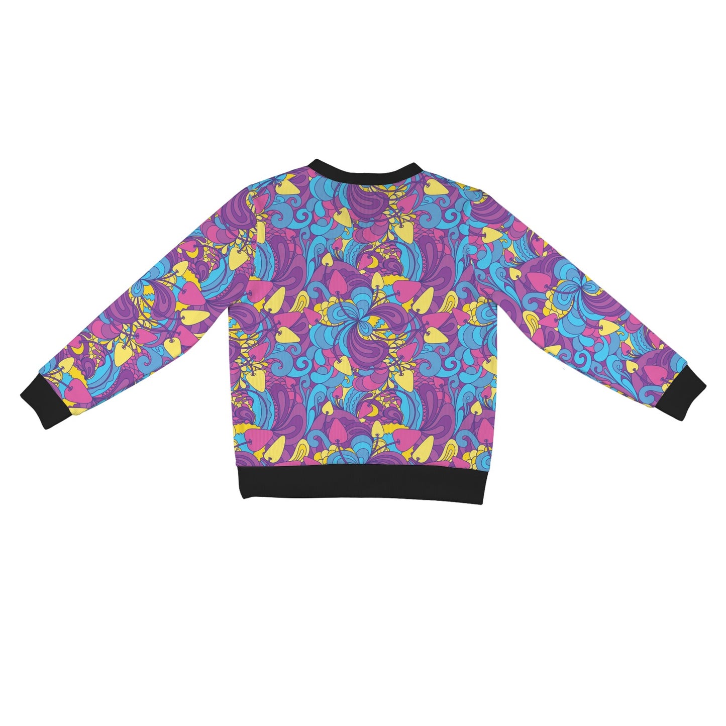 Psychedelic Mushroom Pattern Print Design A03 Women's Cardigan