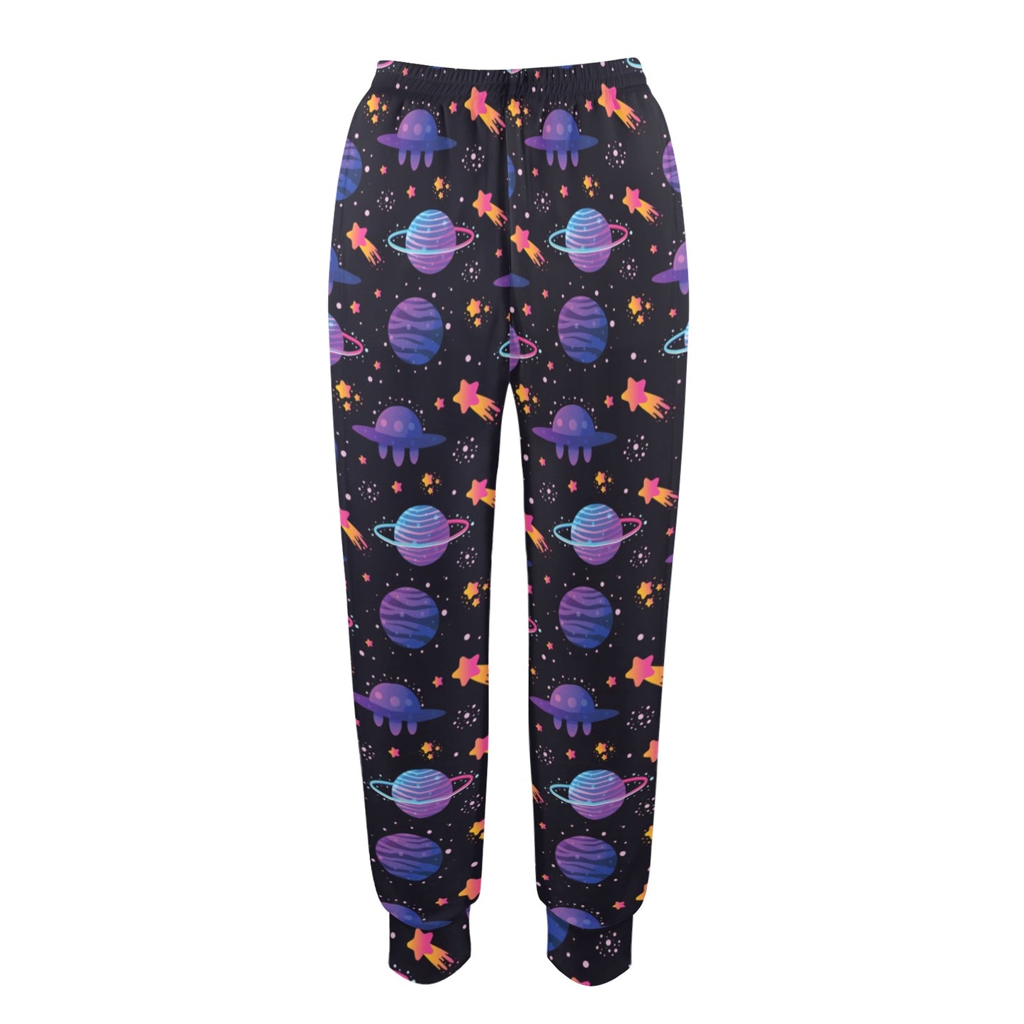 UFO Star Galaxy Print Design LKS308 Women's Casual Track Pants