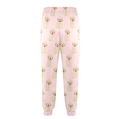Golden Retriever Design Print Pattern JJ0278 Men's Casual Track Pants