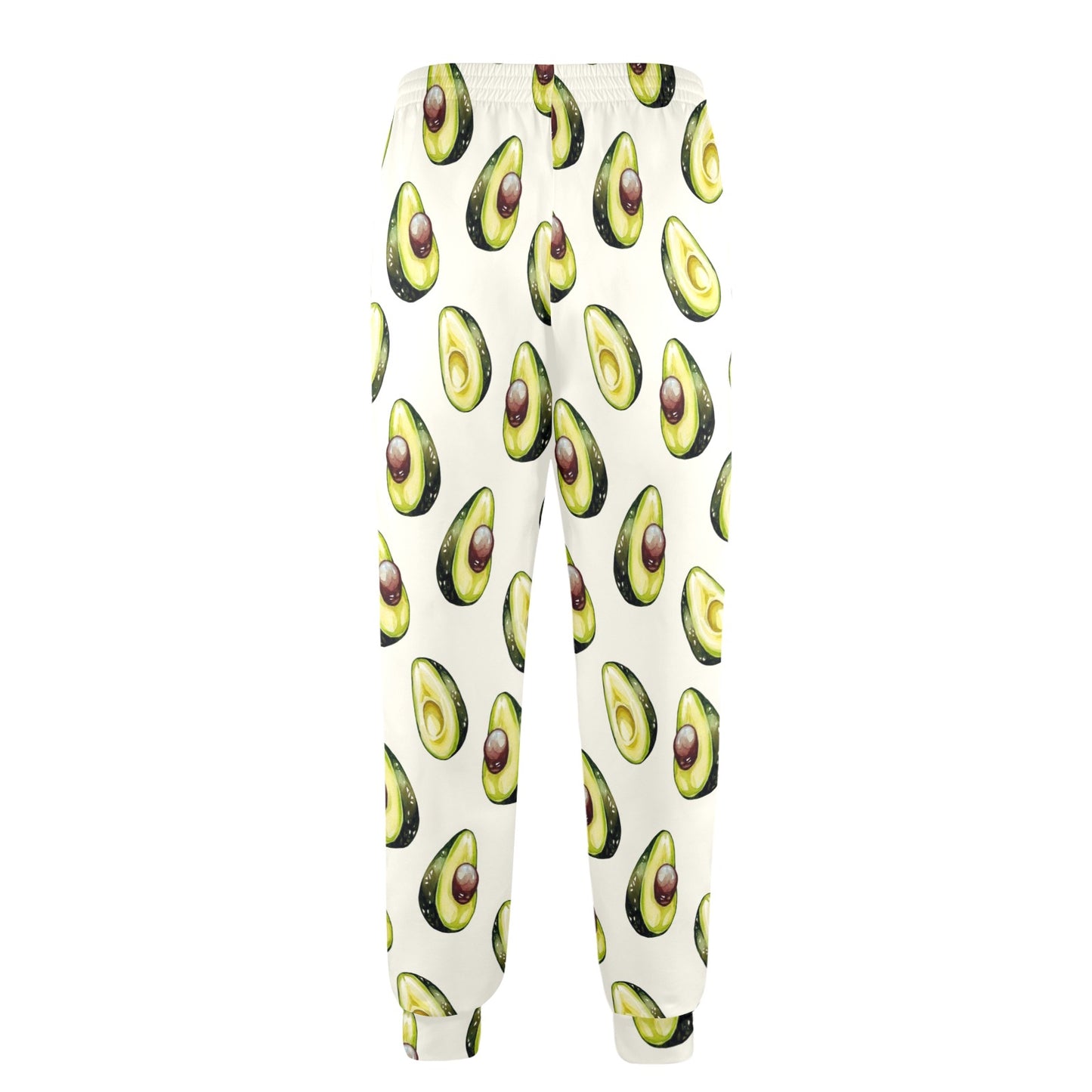 Avocado Pattern Print Design 01 Men's Casual Track Pants