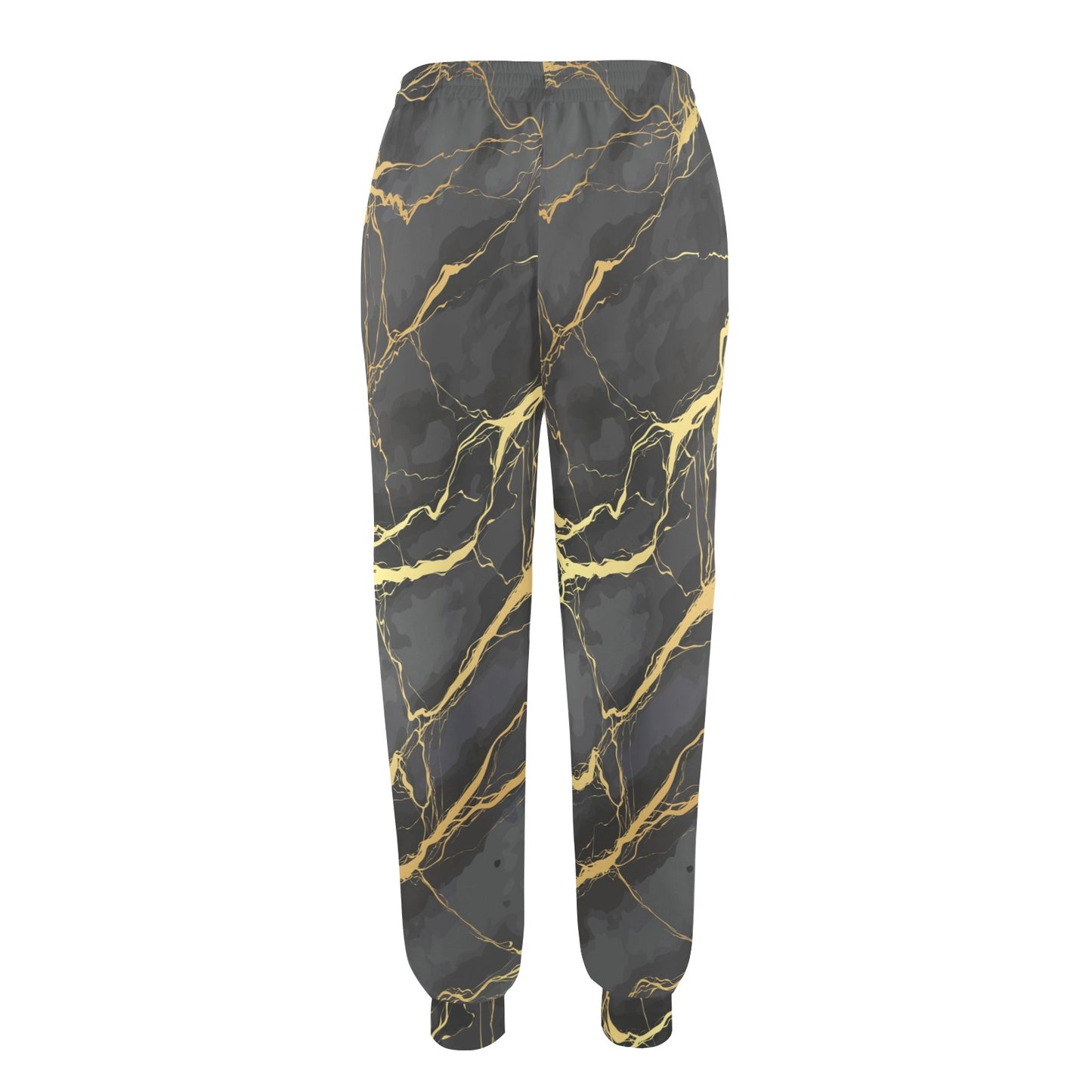 Marble Pattern Print Design 02 Women's Casual Track Pants