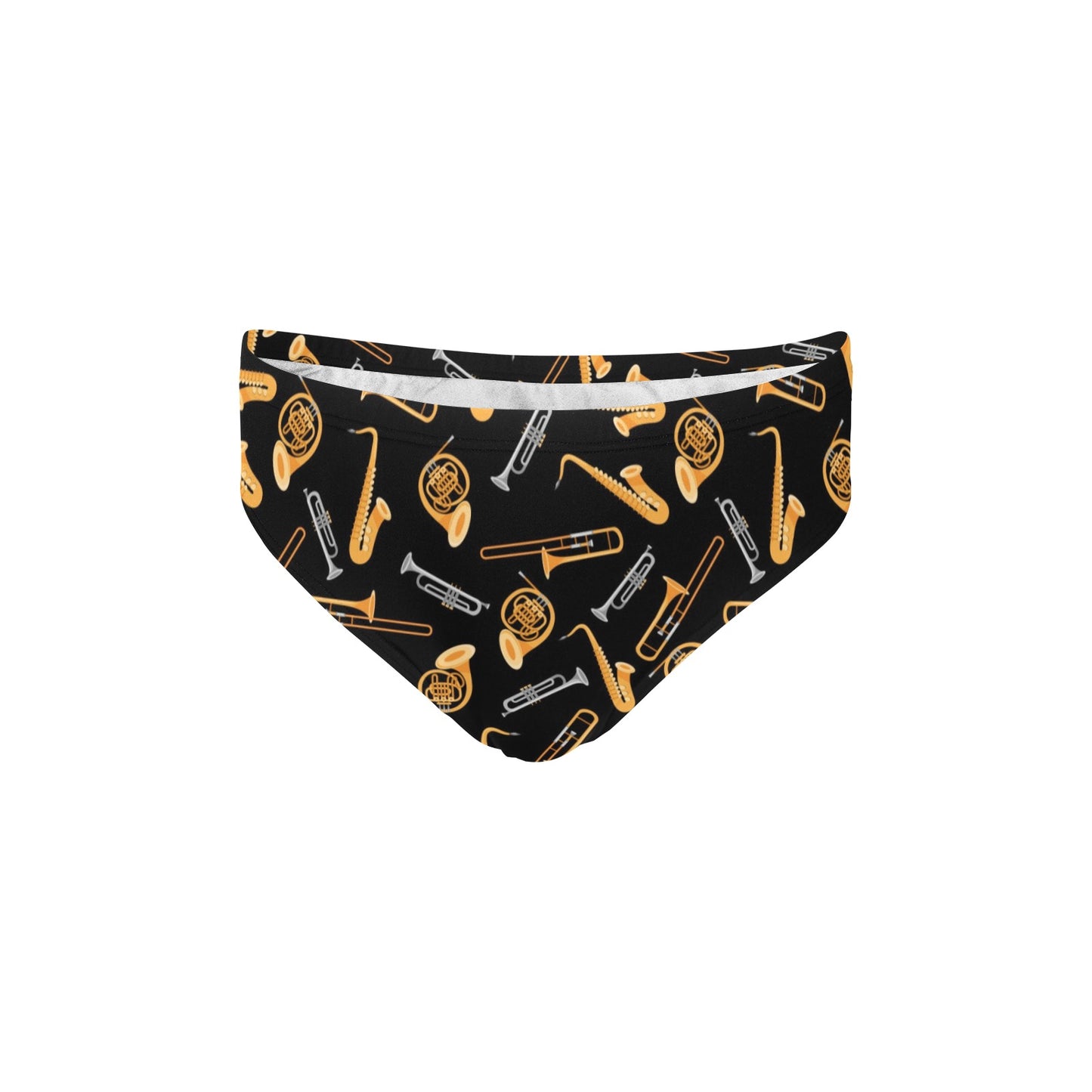 Saxophone Print Design LKS403 Men's Swimming Briefs