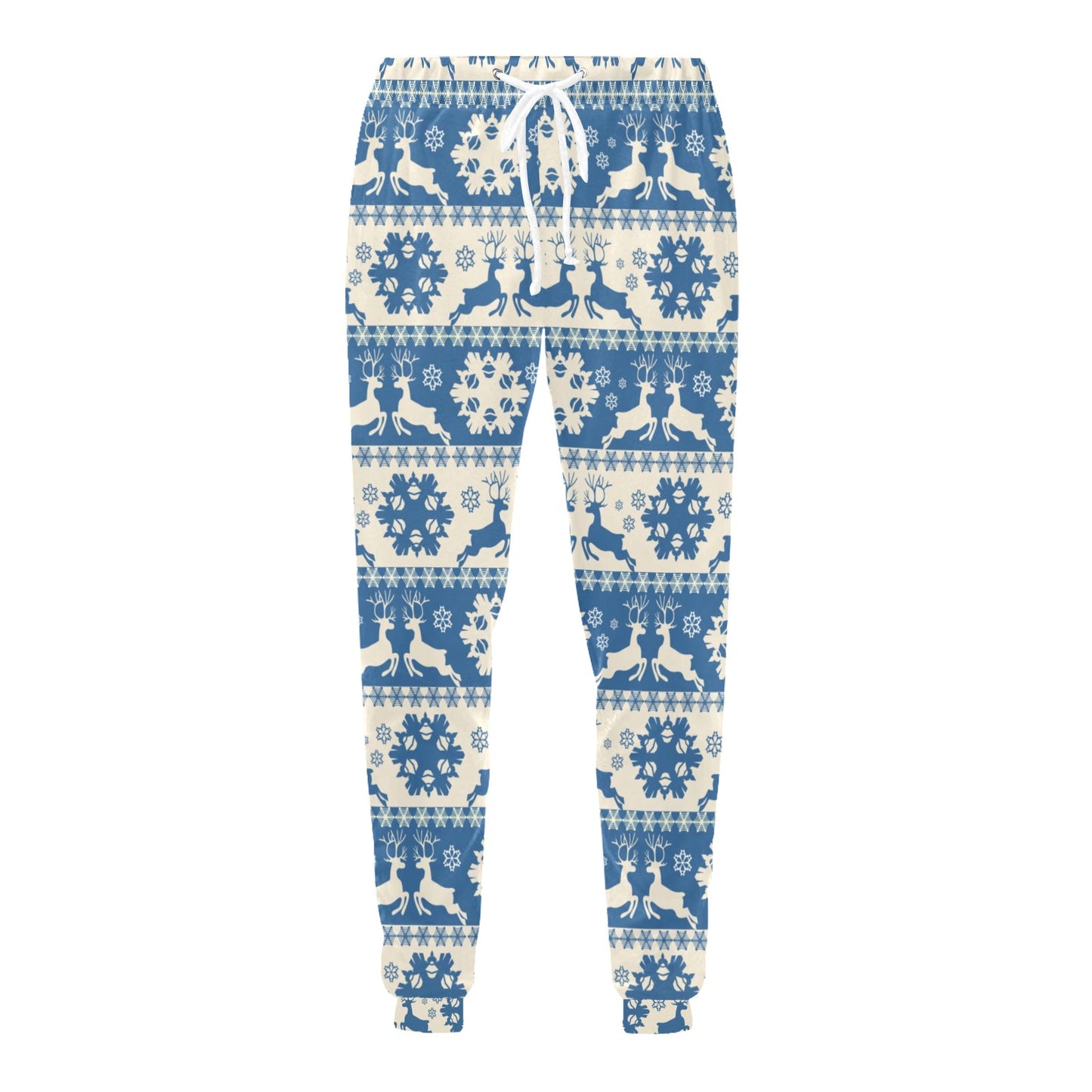 Reindeer Print Design LKS401 Men's Sweatpants