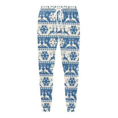 Reindeer Print Design LKS401 Men's Sweatpants