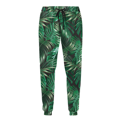 Tropical Flower Pattern Print Design TF012 Men's Sweatpants