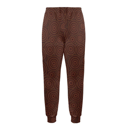 Aboriginal Pattern Print Design 02 Men's Casual Track Pants