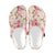 Bird Butterfly Pink Flower Print Pattern Unisex Clogs Shoes