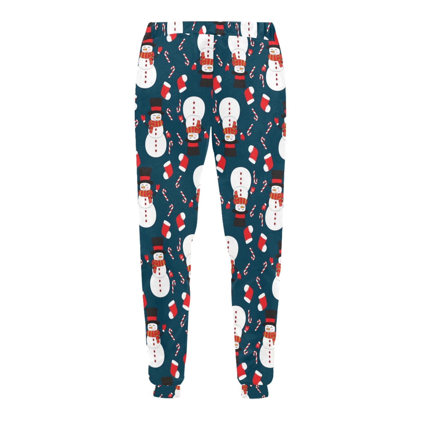 Snowman Print Design LKS301 Men's Sweatpants