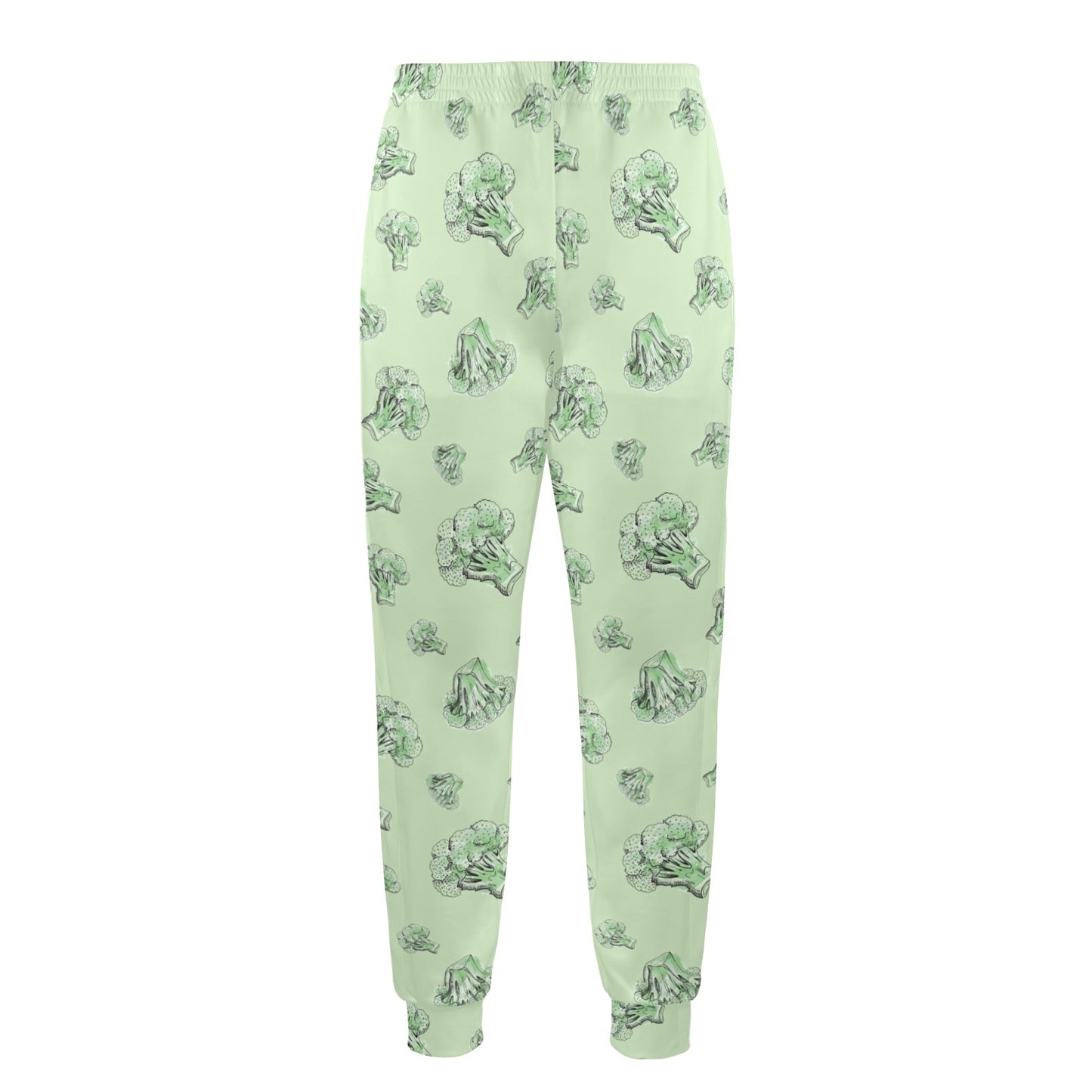 Broccoli Pattern Print Design 05 Men's Casual Track Pants