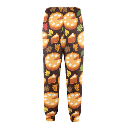 Pie Pattern Print Design A03 Men's Casual Track Pants