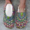 Bohemian Colorful Style Print Unisex Clogs Shoes