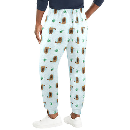 Platypus Pattern Print Design A04 Men's Casual Track Pants