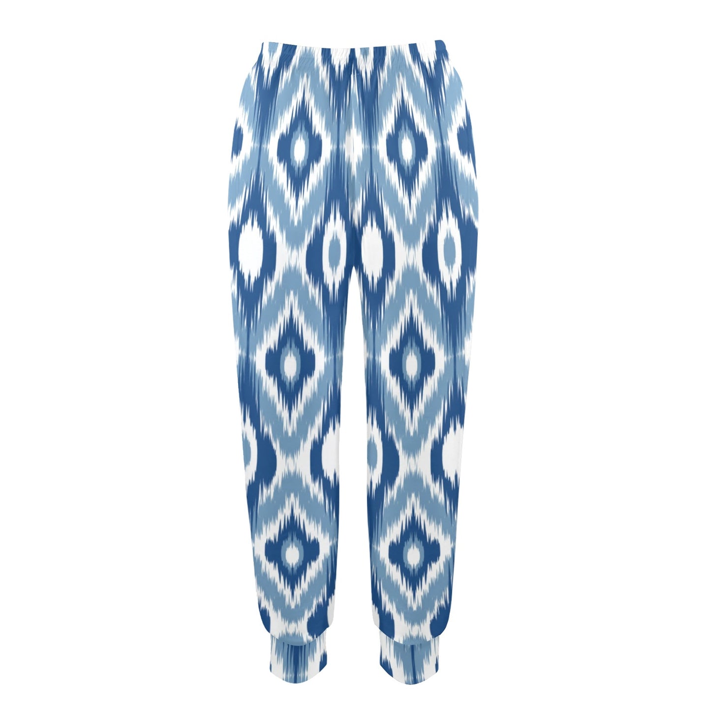 Ikat Pattern Print Design 03 Women's Casual Track Pants