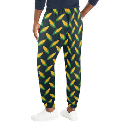 Corn Pattern Print Design 02 Men's Casual Track Pants