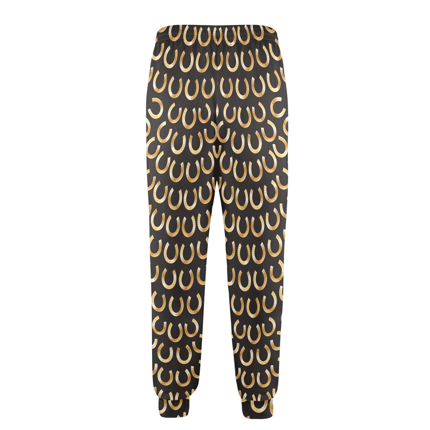 Horseshoe Print Design LKS304 Men's Casual Track Pants