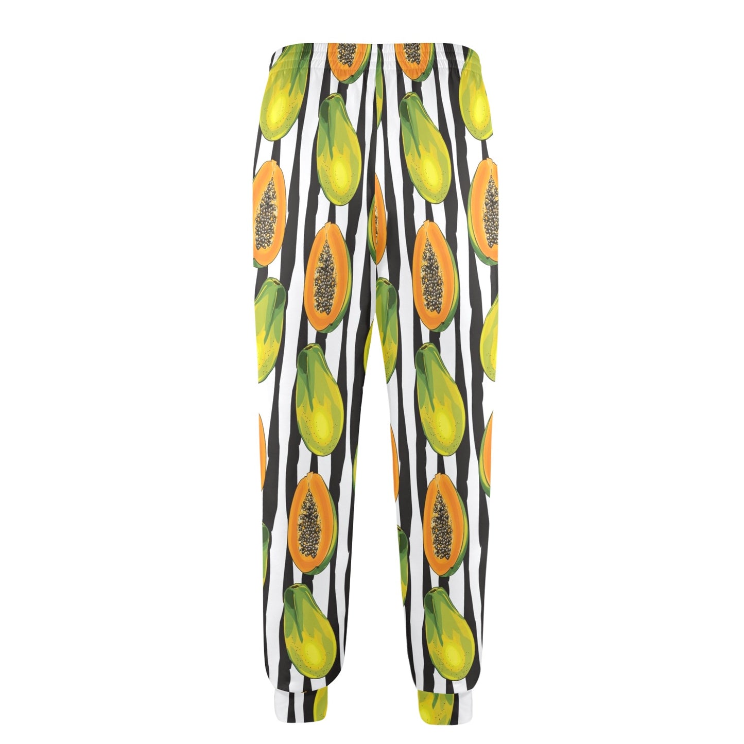 Papaya Pattern Print Design PP01 Men's Casual Track Pants