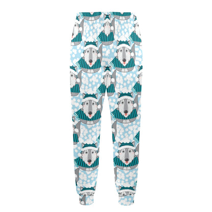 Alaskan Malamute Pattern Print Design 01 Men's Casual Track Pants