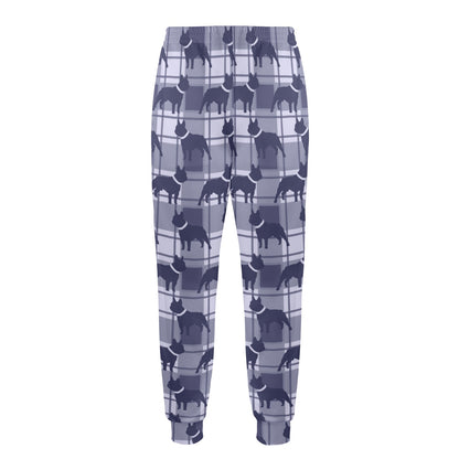 French Bulldogs Design Print Pattern JJ0227 Men's Casual Track Pants