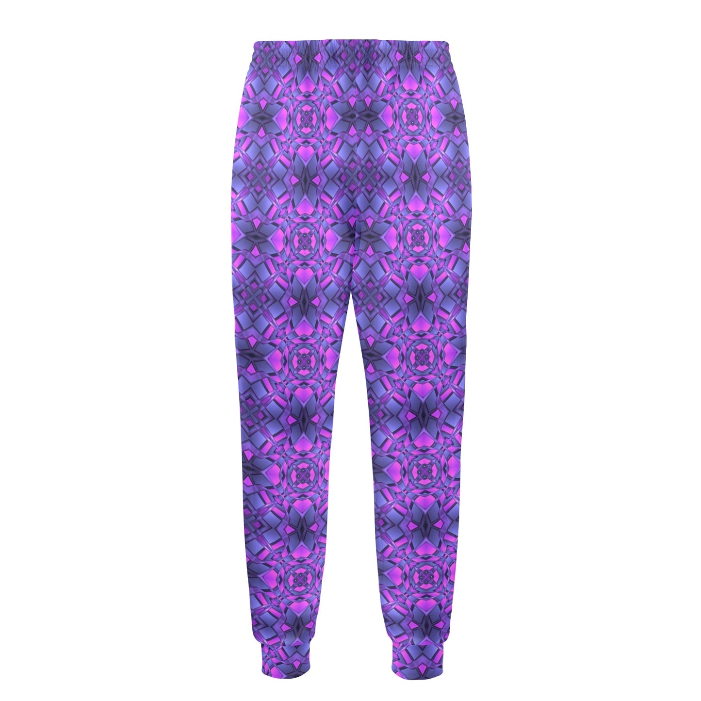 kaleidoscope Pattern Print Design Men's Casual Track Pants