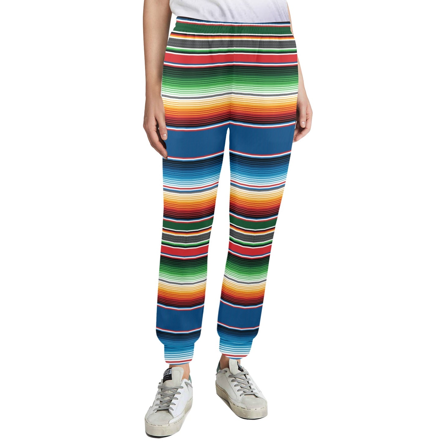Serape Print Design LKS303 Women's Casual Track Pants