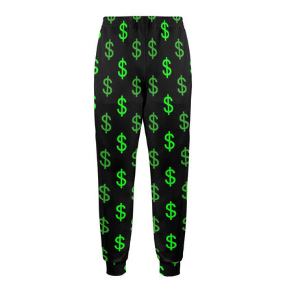 Dollar symbol Design Print Pattern JJ0121 Men's Casual Track Pants