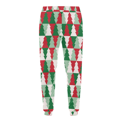 Christmas Tree Pattern Print Design 01 Men's Sweatpants
