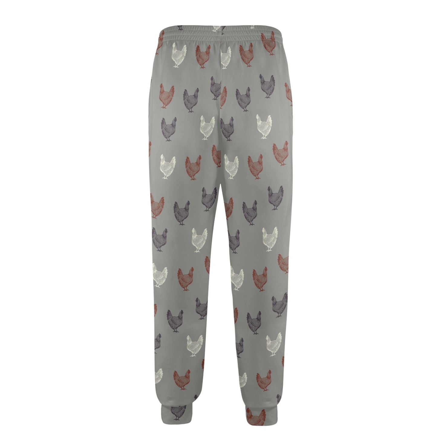Chicken Pattern Print Design 01 Men's Casual Track Pants