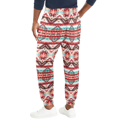 Aztec Western Style Print Pattern Men's Casual Track Pants