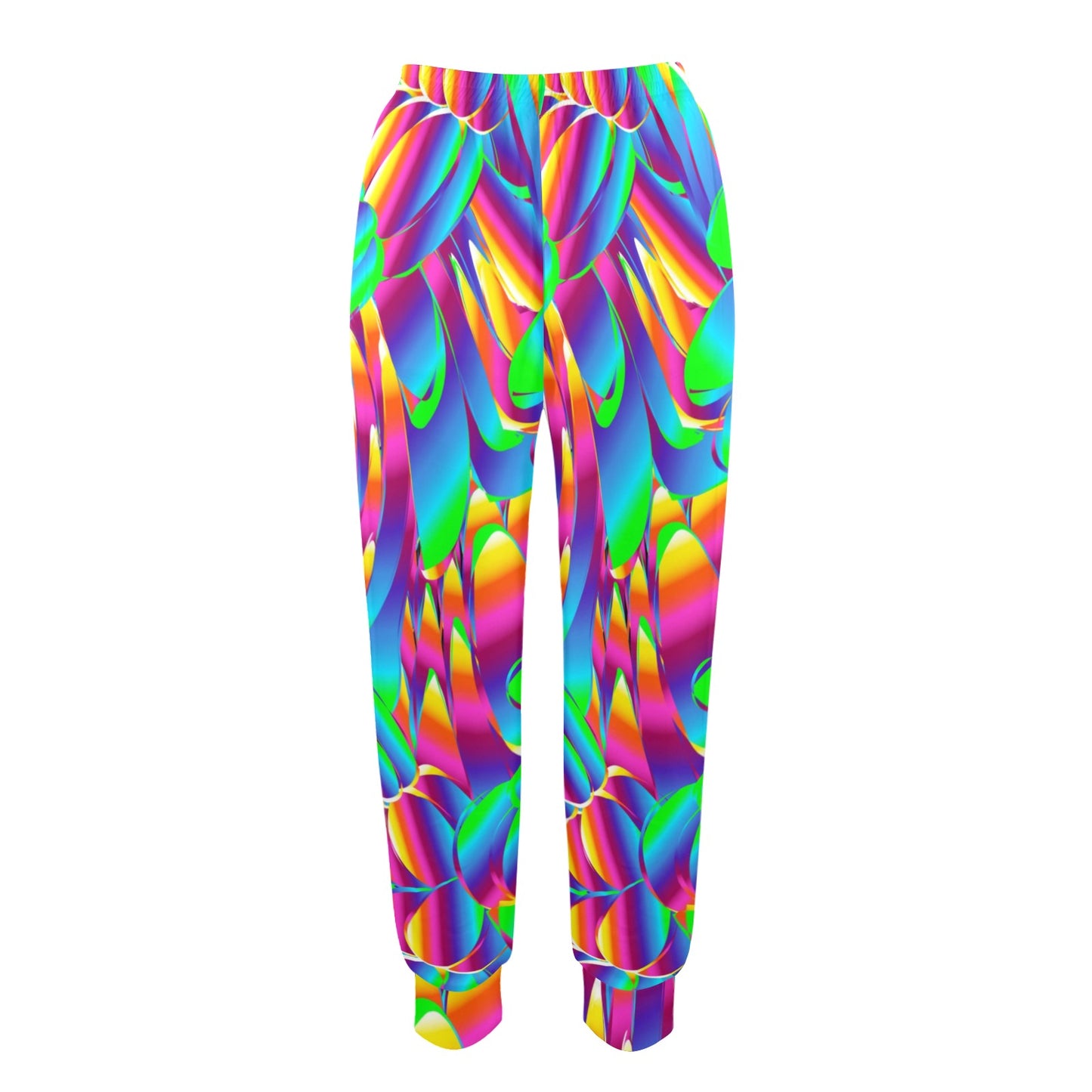 Psychedelic Trippy Pattern Women's Casual Track Pants
