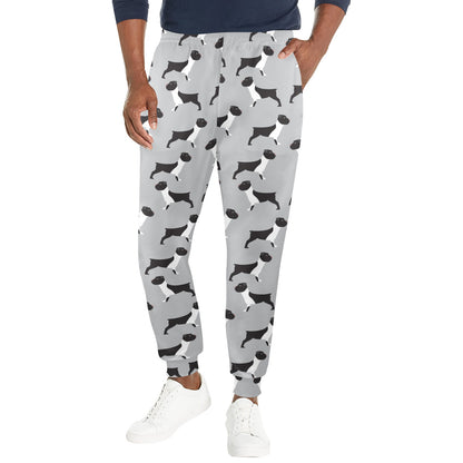 Boxers Pattern Print Design 01 Men's Casual Track Pants