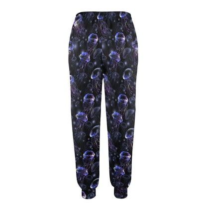 Jellyfish Themed Women's Casual Track Pants