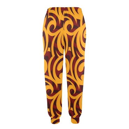 Maori Pattern Print Design 02 Women's Casual Track Pants