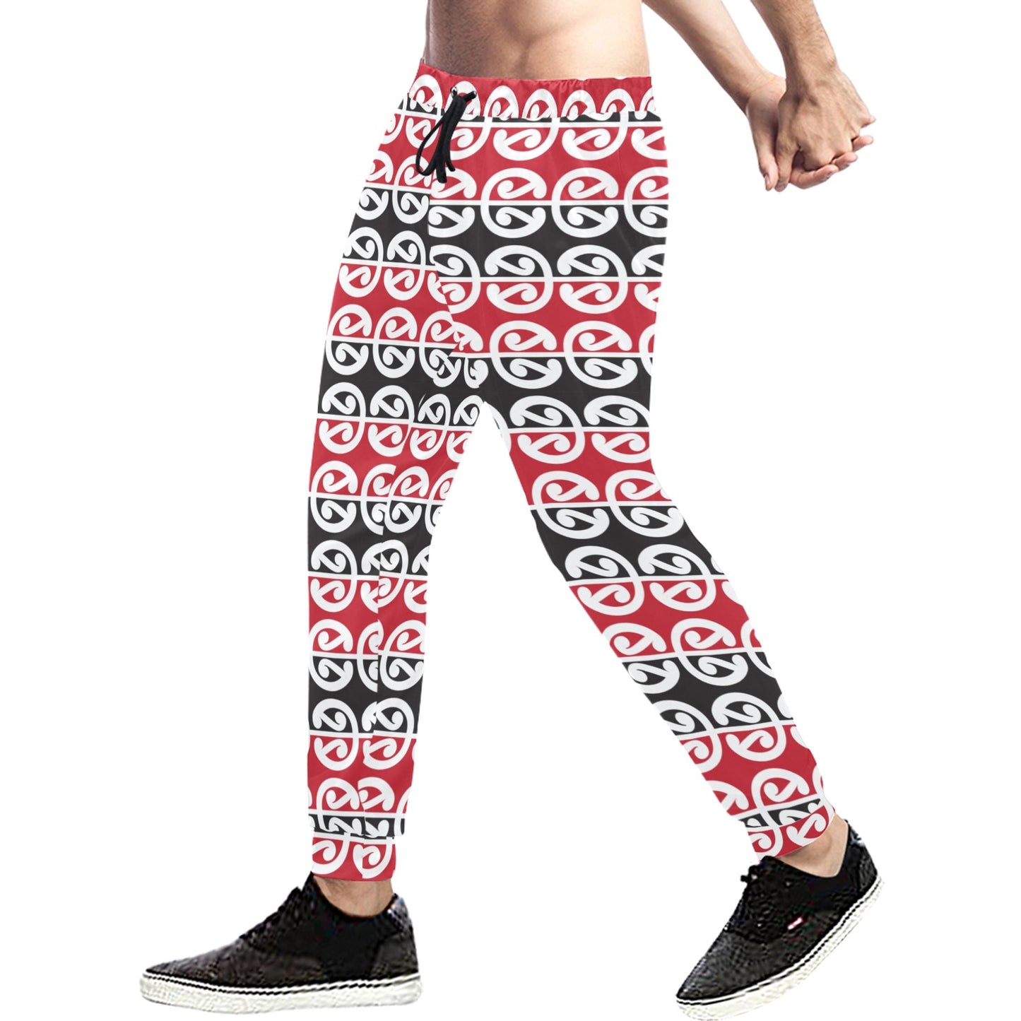 Maori Classic Themed Design Print Men's Sweatpants