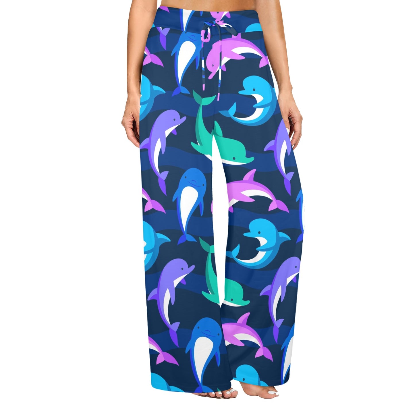 Dolphin Baby Women's Wide Leg Lounge Pants